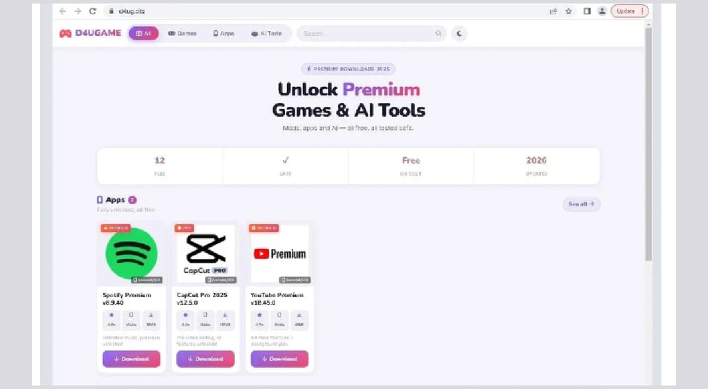 Unlock free games malware download