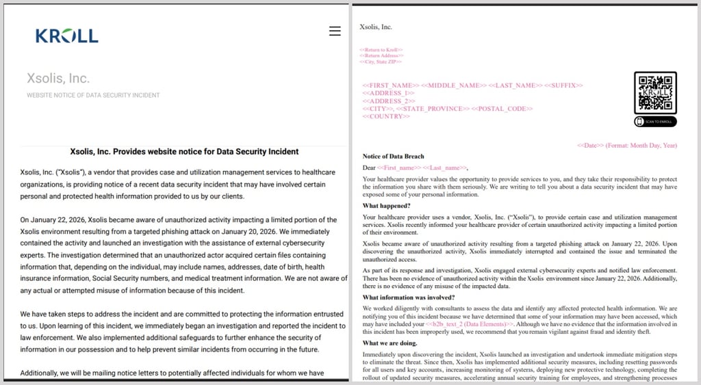 Xsolis breach notice