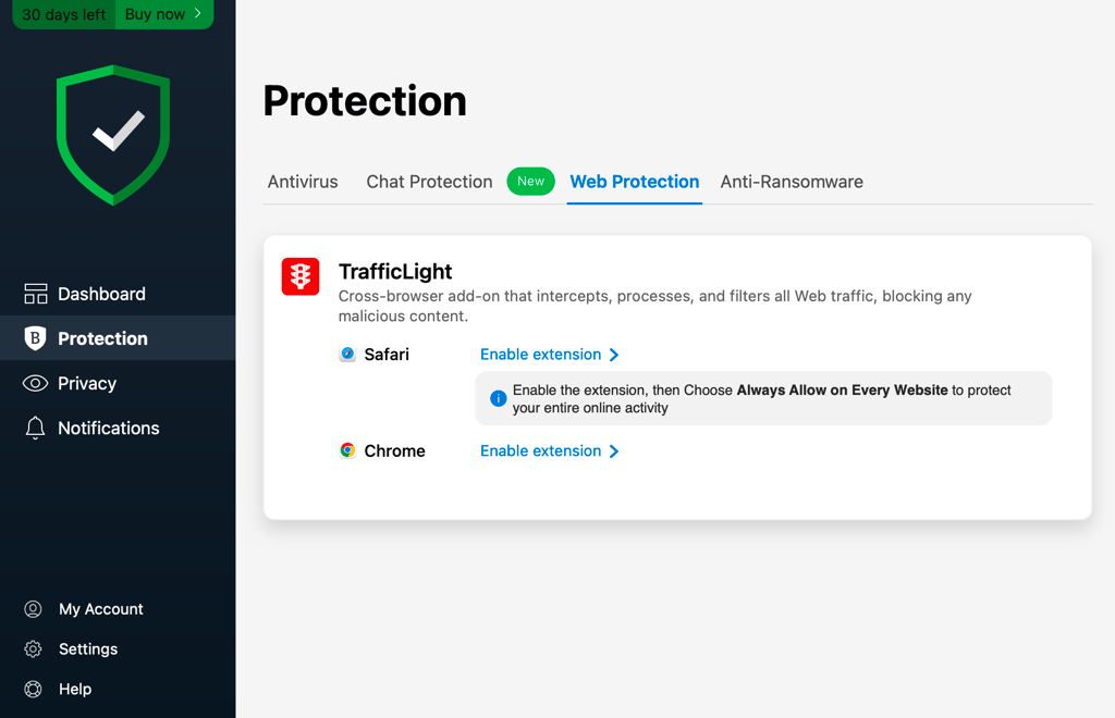 bitdefender ui 2