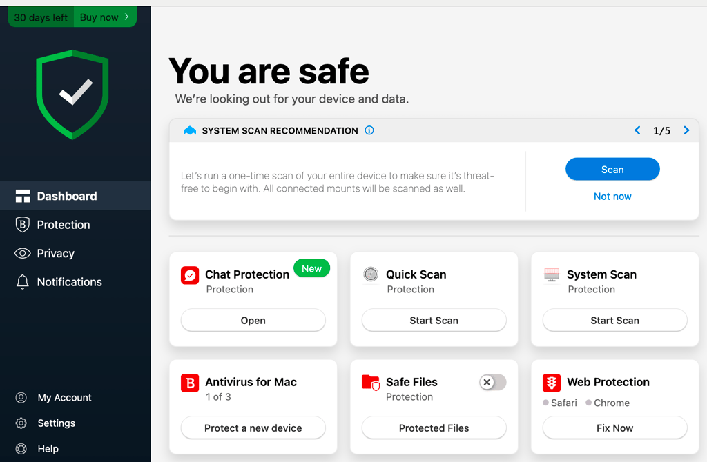 bitdefender ui 3