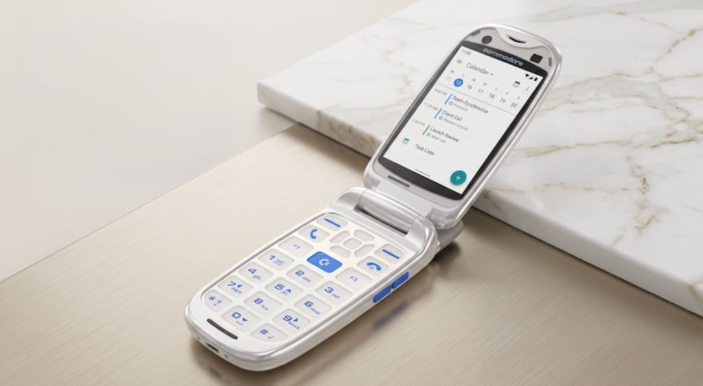 Commodore Callback 8020 flip phone