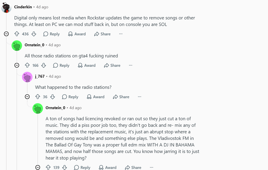gta community reaction