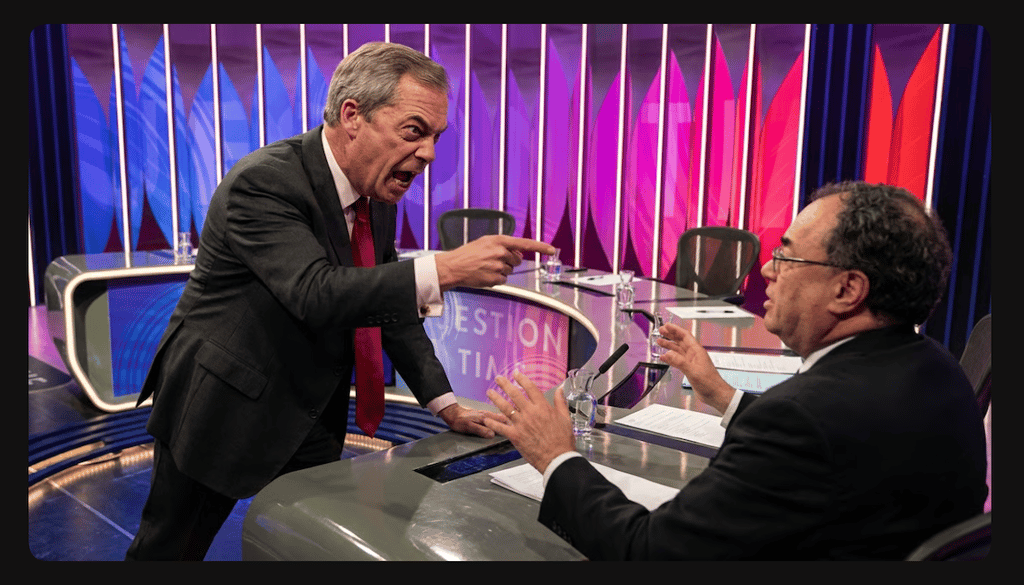 nigel screaming deepfake