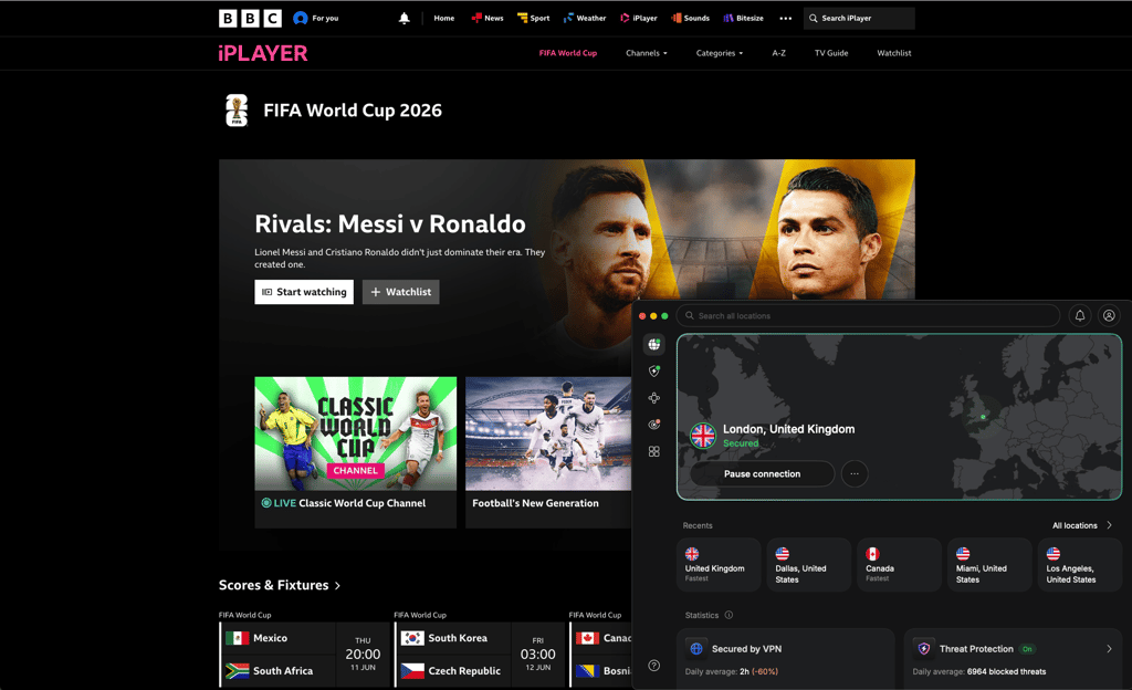 nordvpn bbc iplayer
