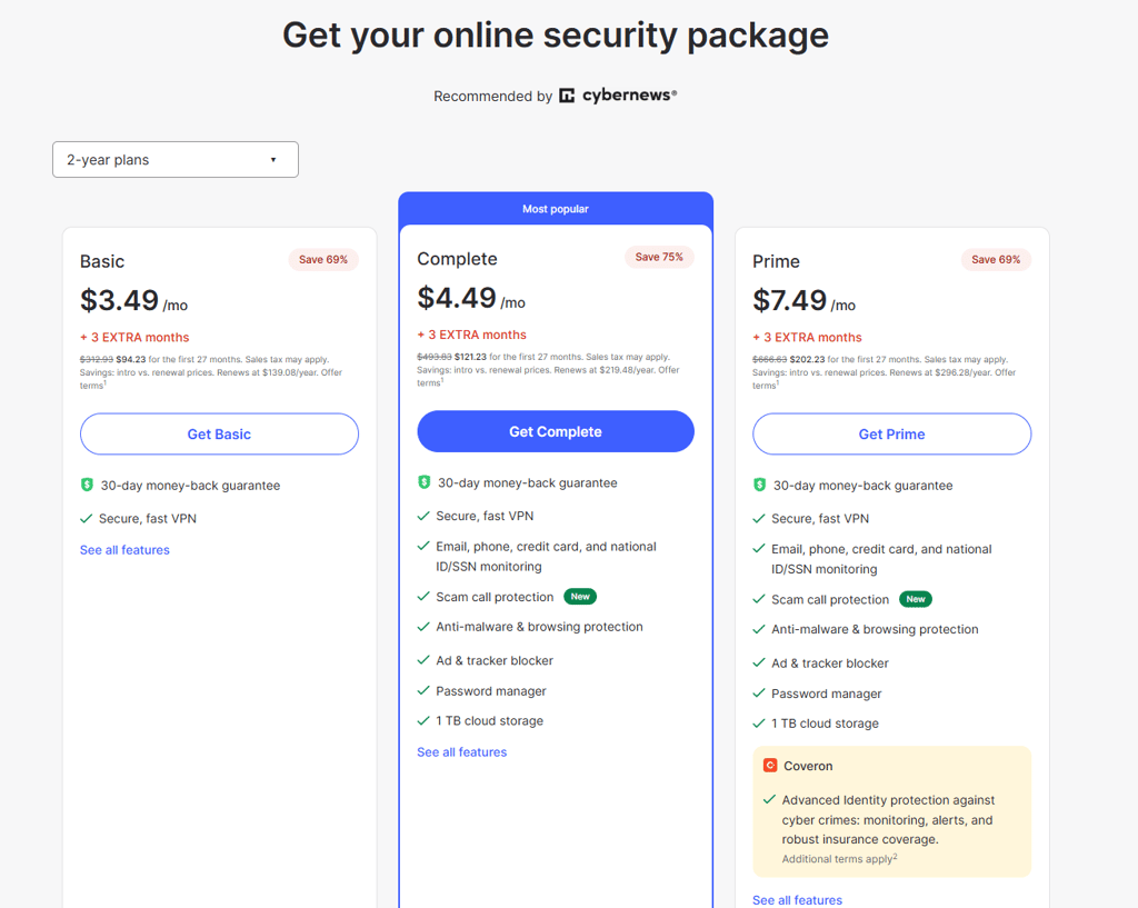 NordVPN pricing