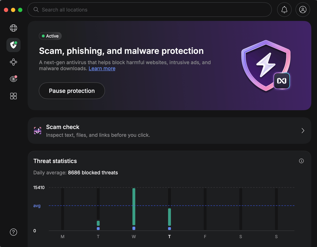 nordvpn ui 2