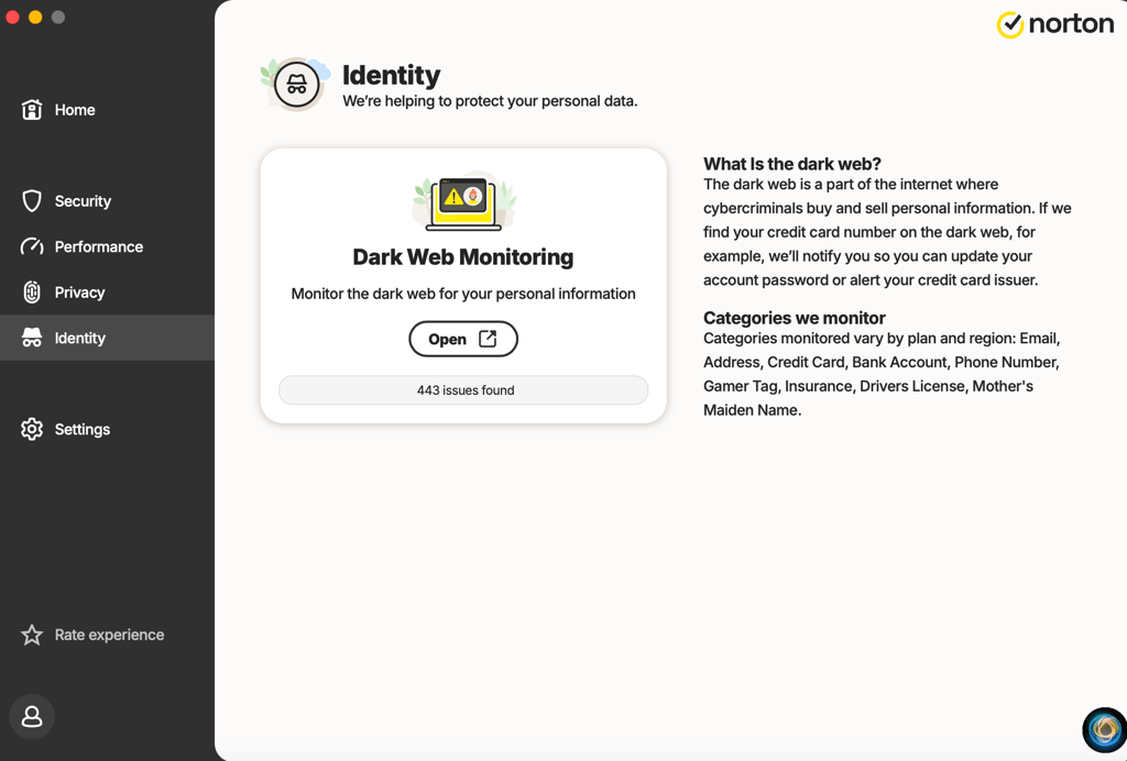 norton ui 3