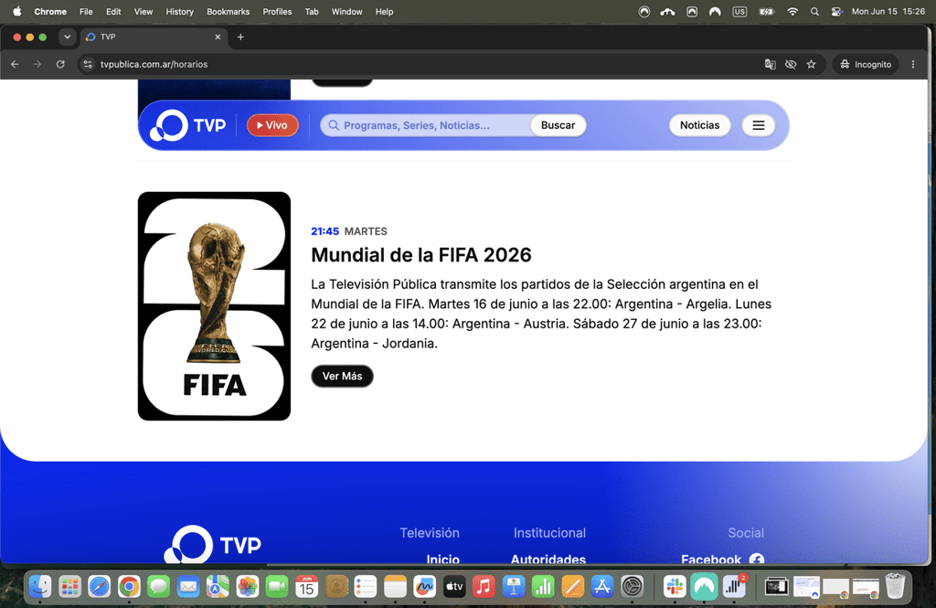 programacion tv publica argentina