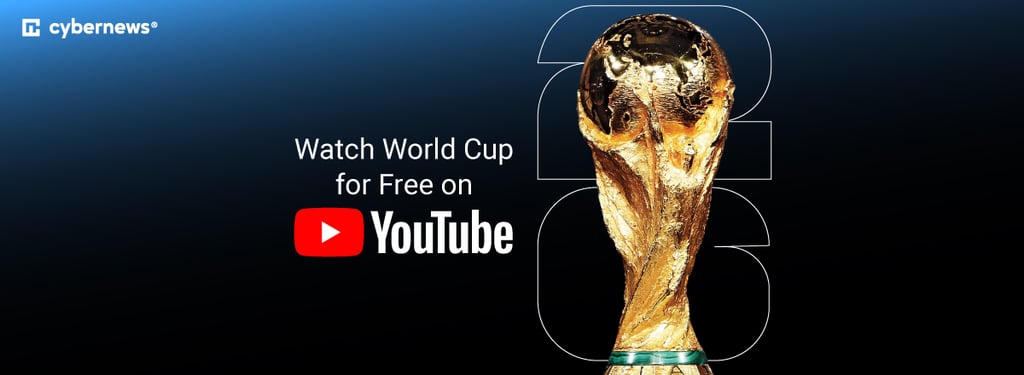 watch world cup 2026 for free on youtube
