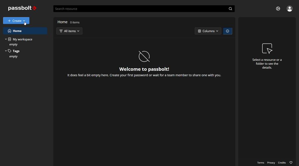 welcome to passbolt