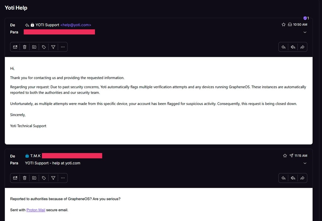 yoti customer service