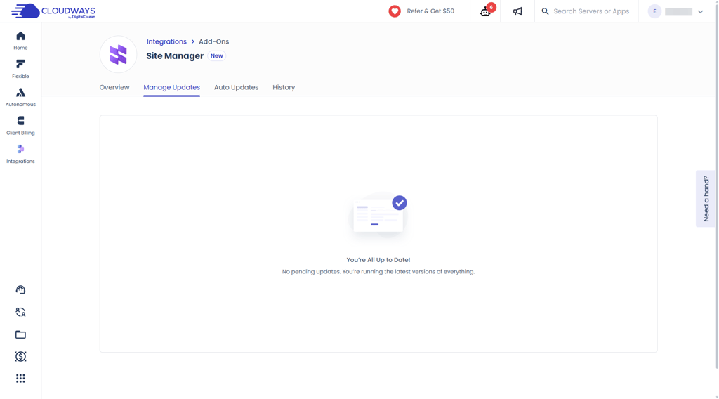 Native update management keeps WordPress fleets current