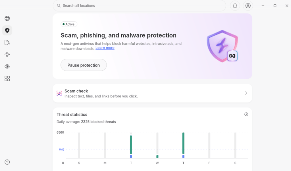 Scam phishing malware protection NordVPN