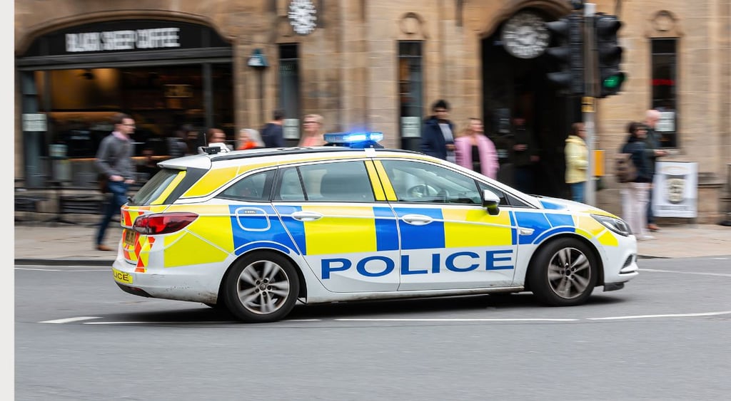 UK police car