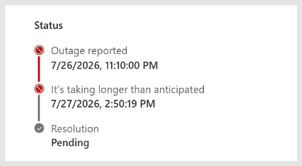 Xbox Outage Resolution Pending
