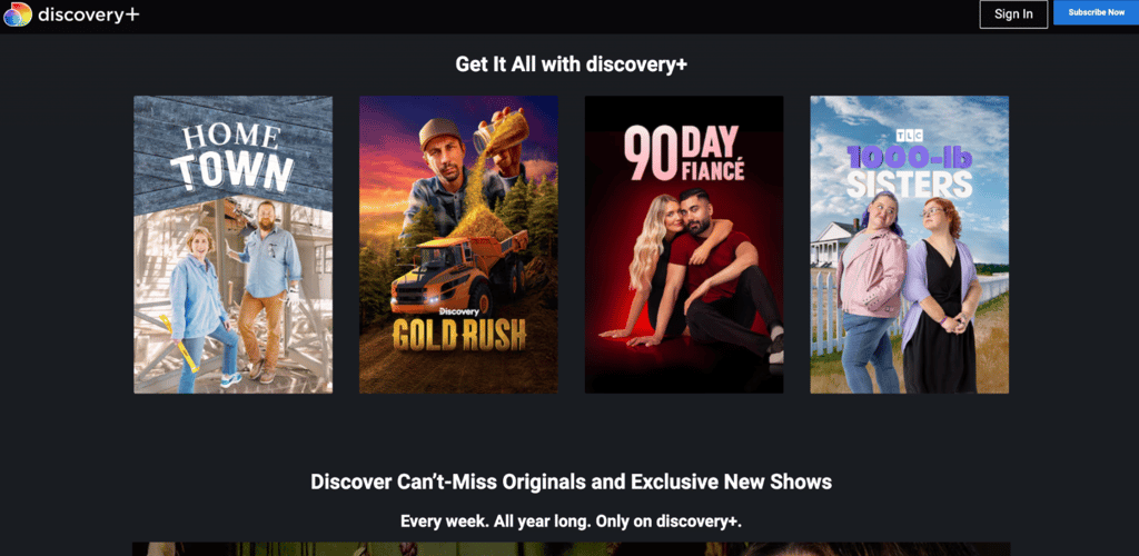 discovery plus home 2026
