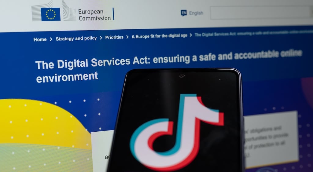 eu commission tiktok logo
