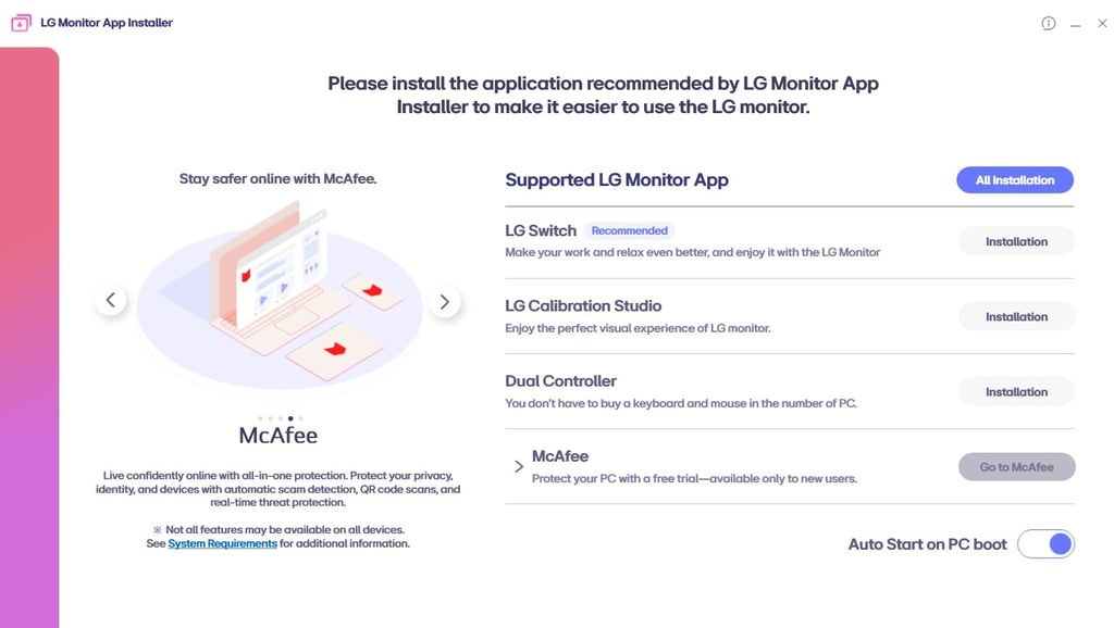 lg monitor app installer