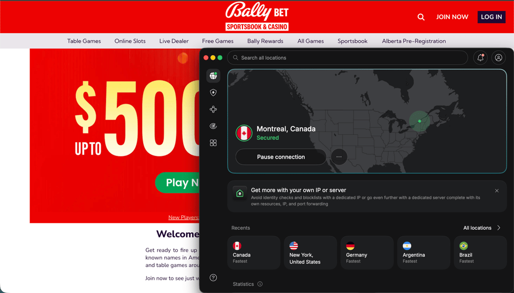 nordvpn ballybet canada