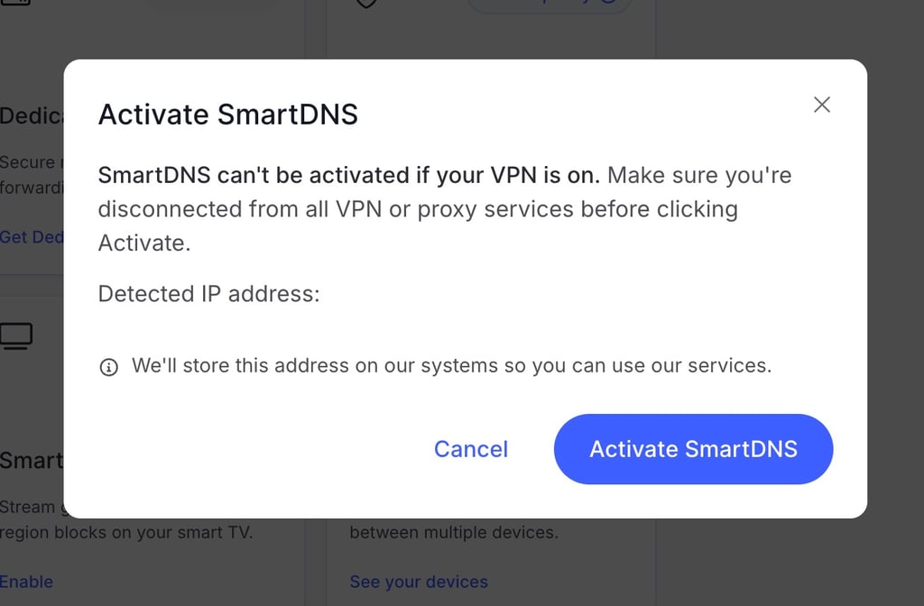 nordvpn smartdns activating
