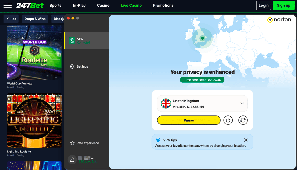 nortonvpn 247bet