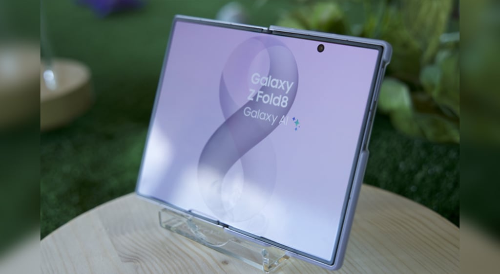 Samsung Galaxy Z Fold 8 unfolded