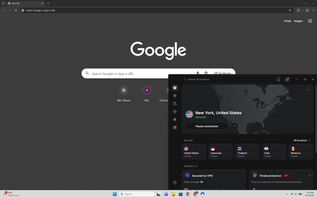 share vpn ethernet 2