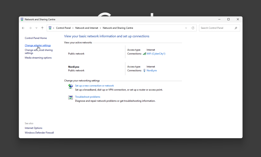 share vpn ethernet 4