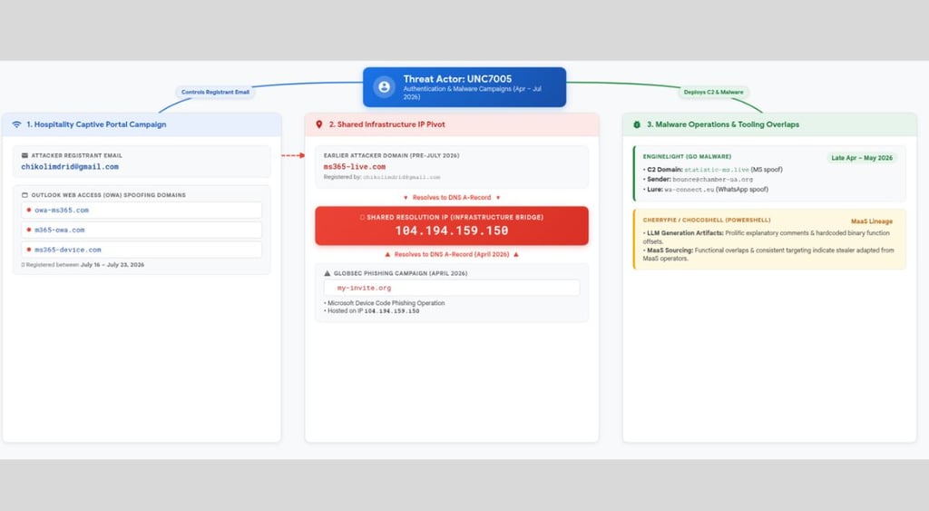 GTIG UNC7005: malware, AI, and encrypted messages 2