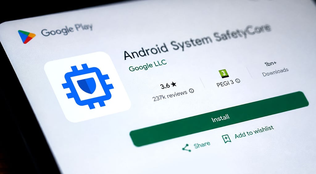 SafetyCore app