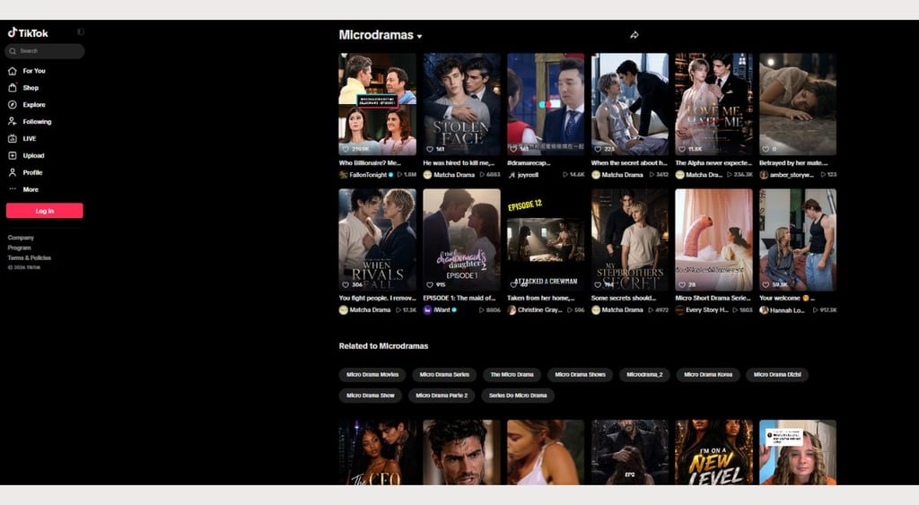 TikTok adds micro-drama feed
