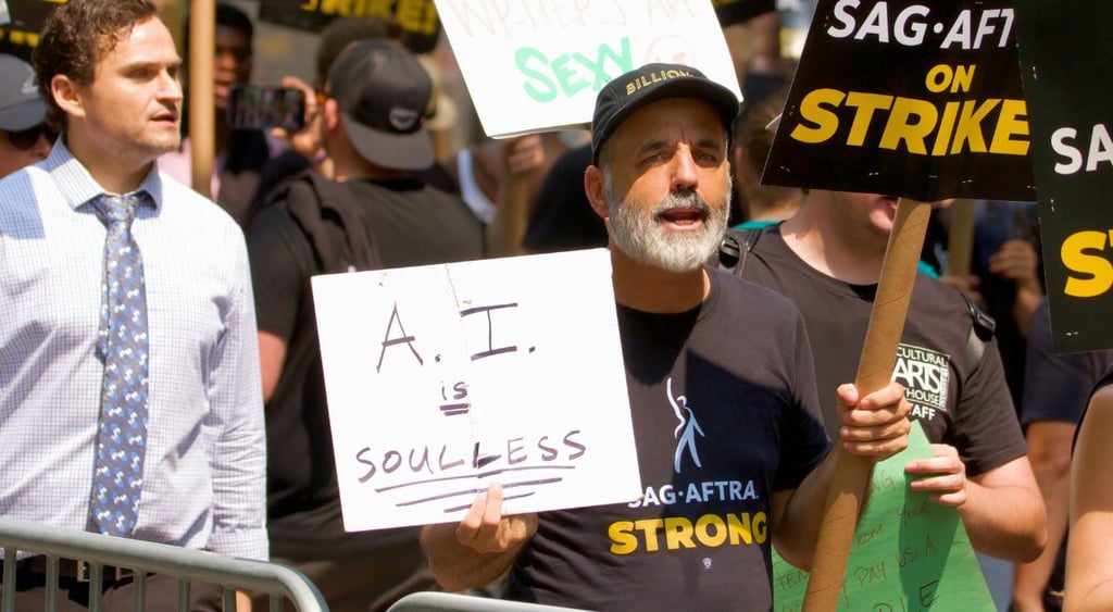 New York City actors protest AI