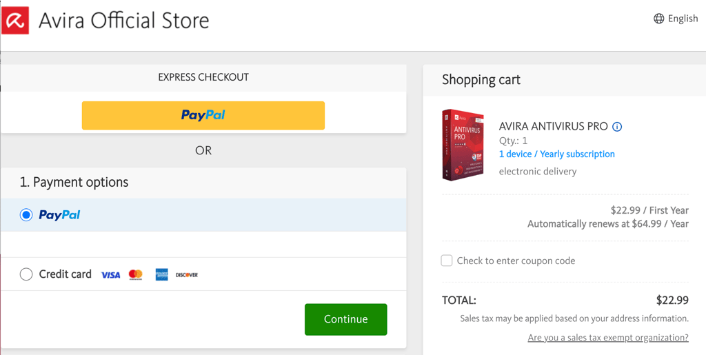 avira price august 2026 checkout