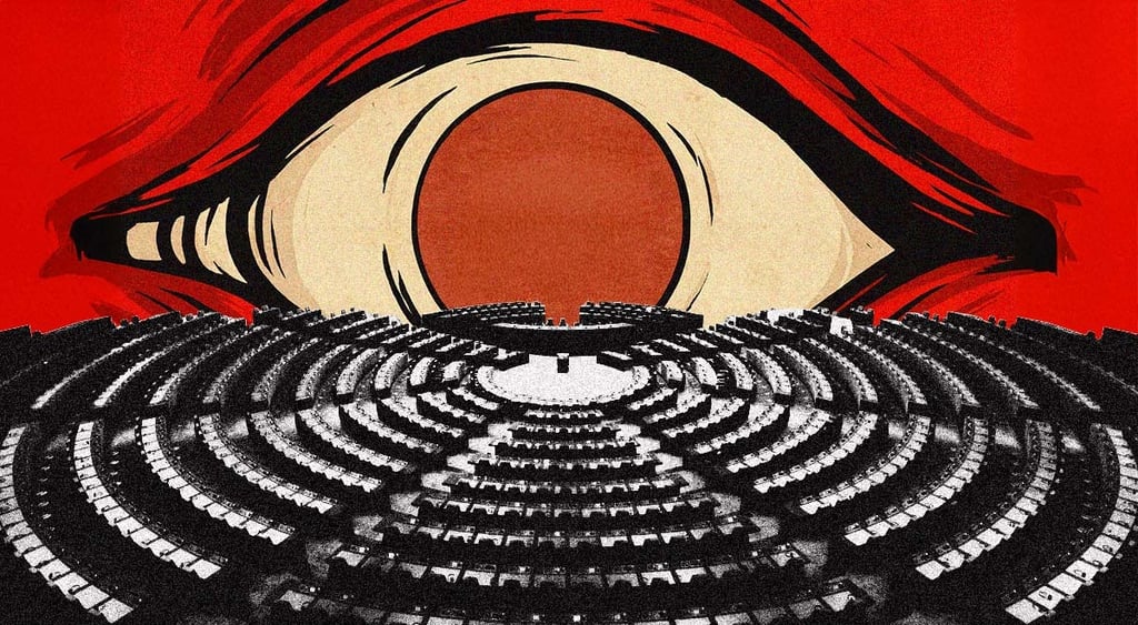 big brother eye overlooking