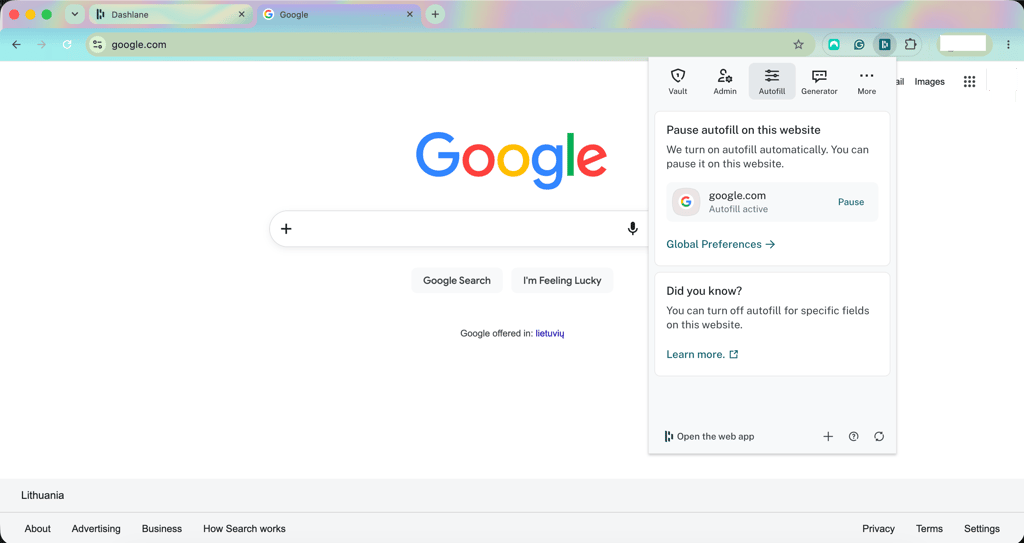 dashlane autofill 2026 08