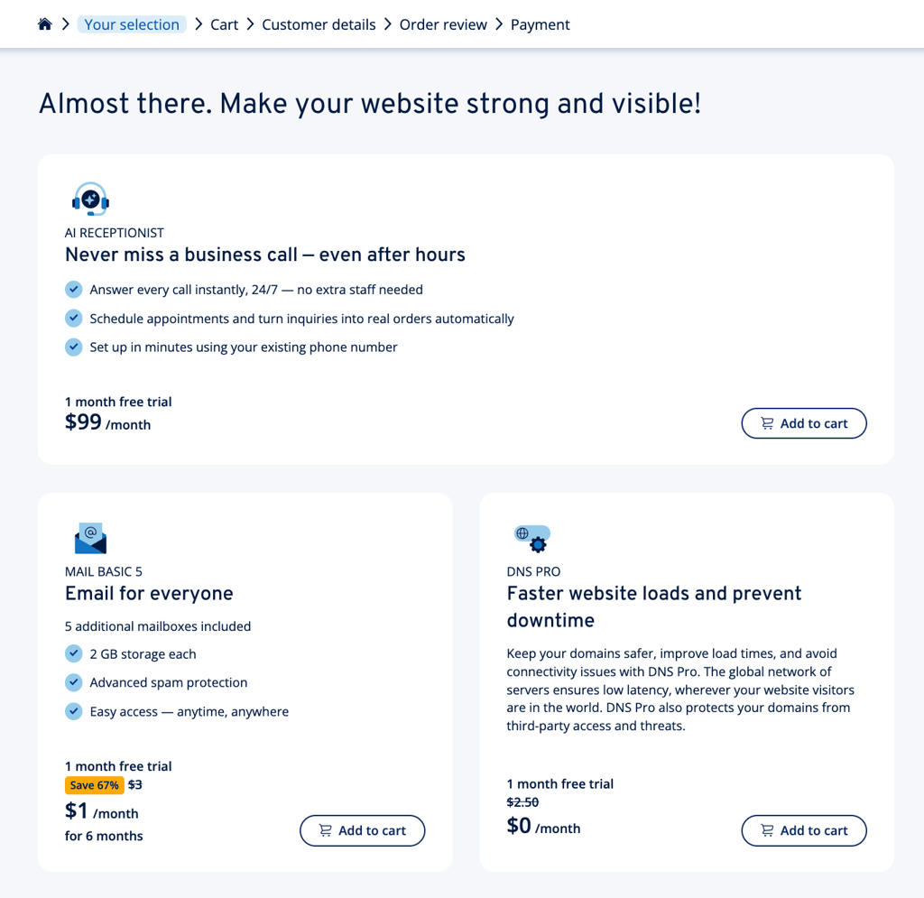 ionos addons 2026