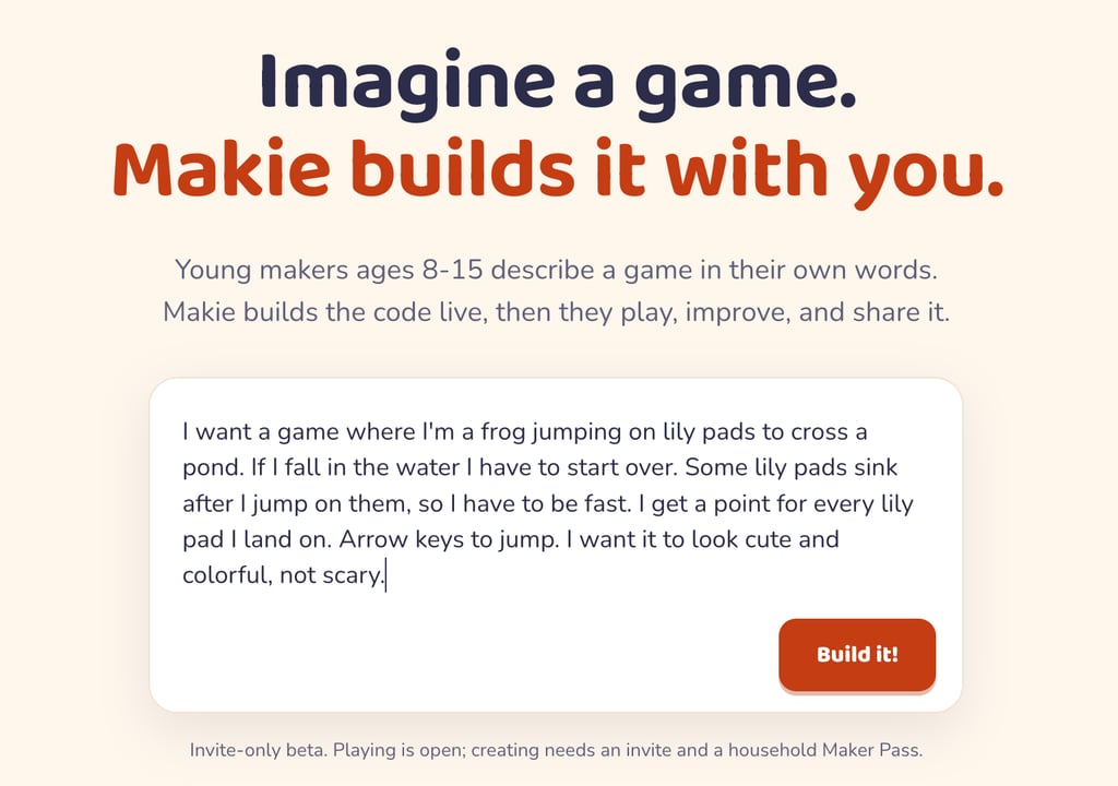 Makie, Askie AI’s game-building engine