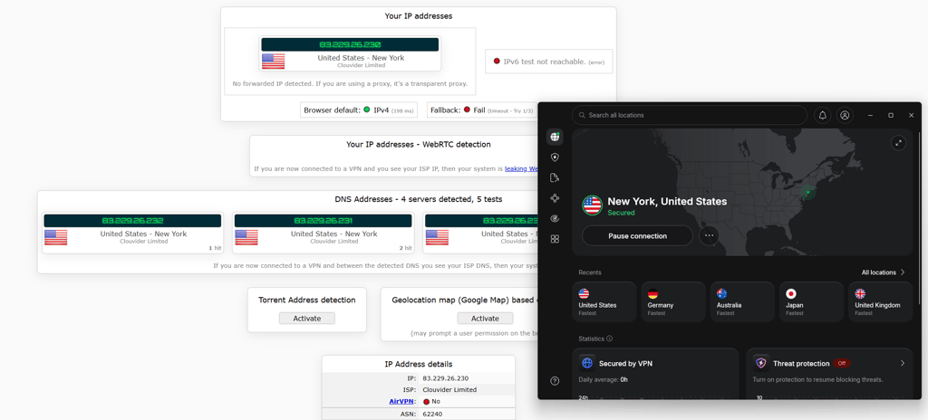 nordvpn ipleak test august 2026