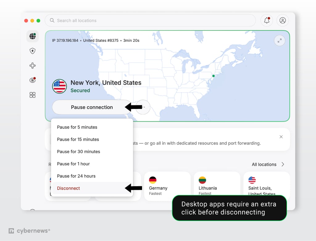 nordvpn macos interface august 2026