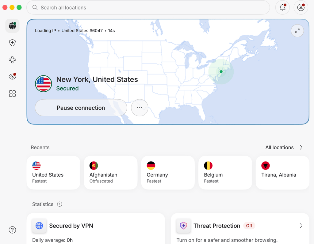 nordvpn macos us server