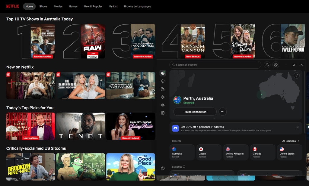 nordvpn netflix australia august 2026