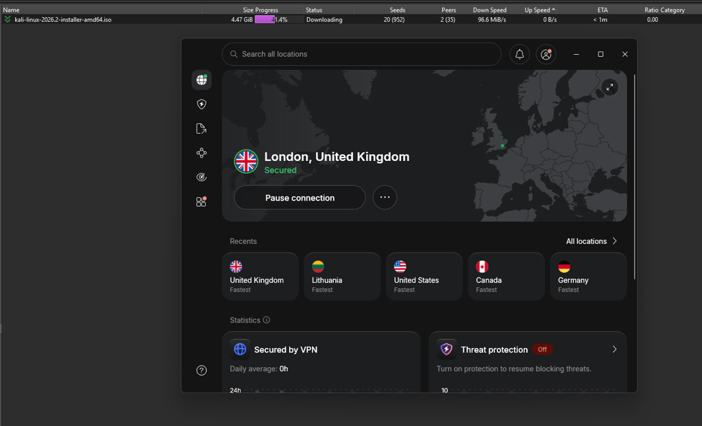 nordvpn torrenting test august 2026