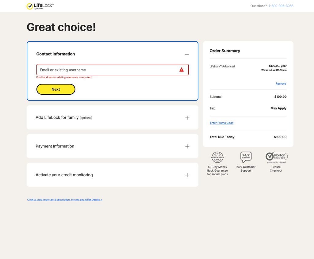 norton lifelock registration