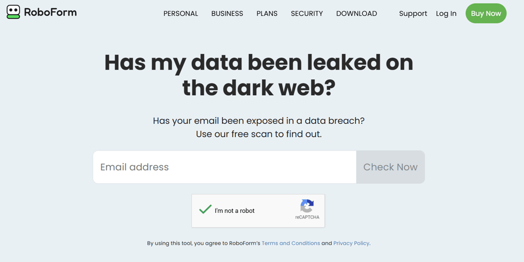 roboform have i been pwned