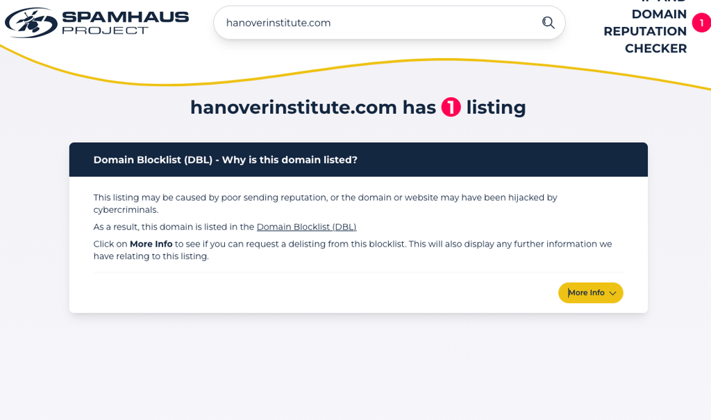 spamhaus hanover