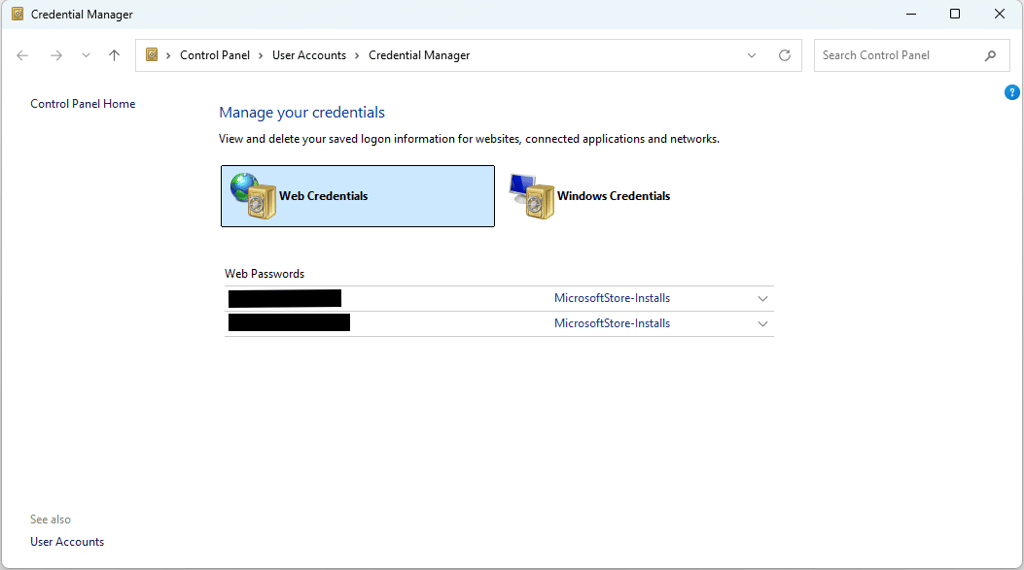 Windows Credential Manager 2026