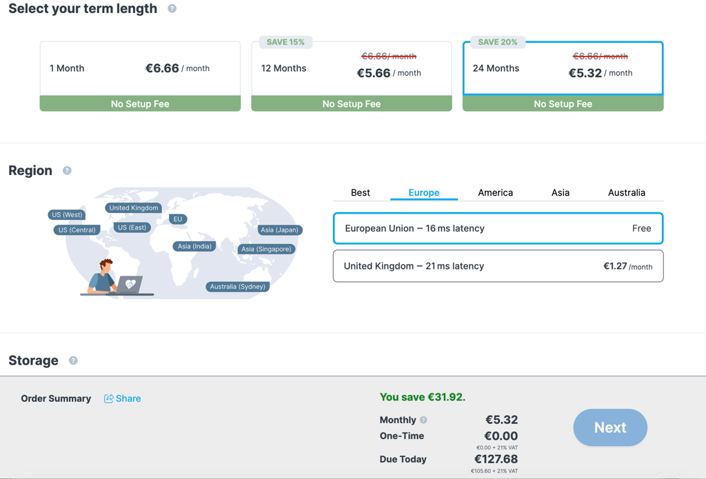 Contabo-Core-VPS-Checkout