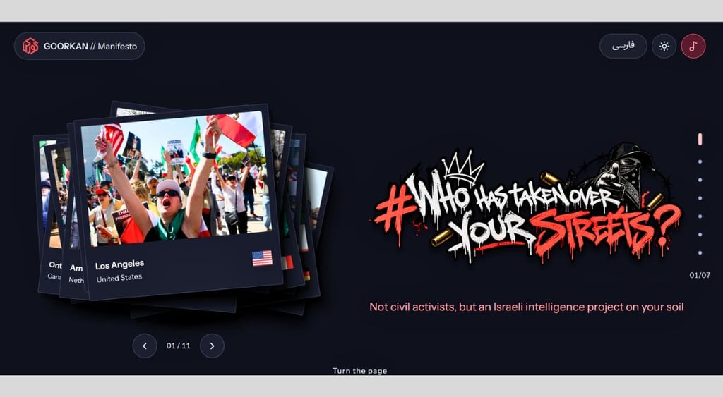 Goorkan website protests
