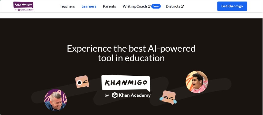 Khanmigos AI powered tool for education
