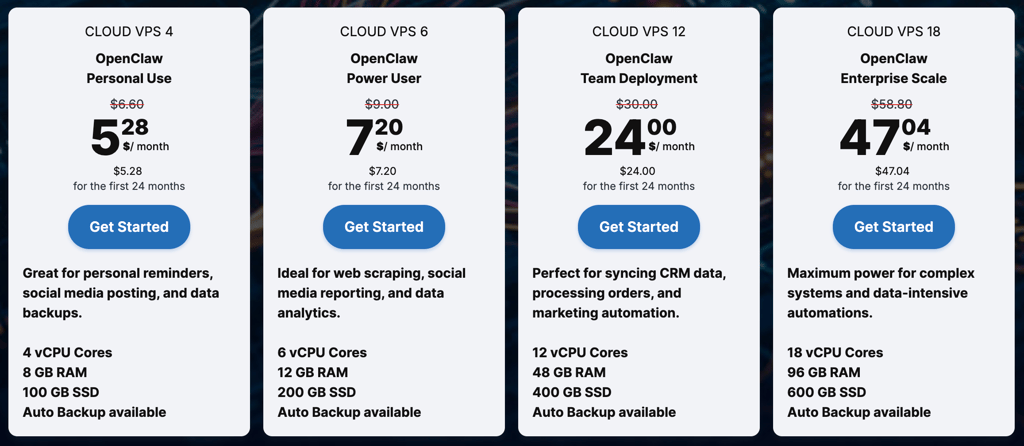 contabo openclaw vps pricing plans 2026 09